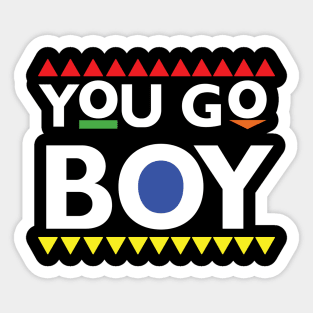 Martin-You Go Boy Sticker